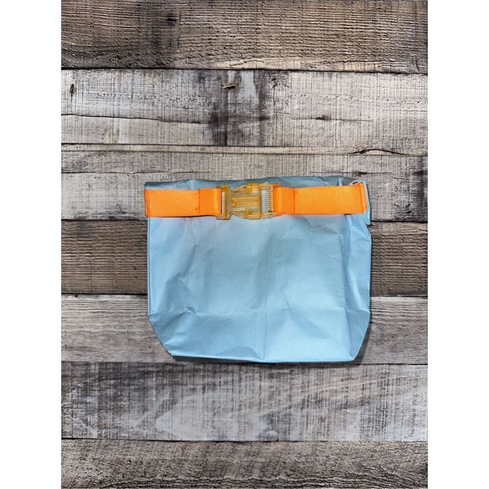 Drunk Elephant Recycled Natural Wood Travel Skincare Makeup Earth Friendly Bag